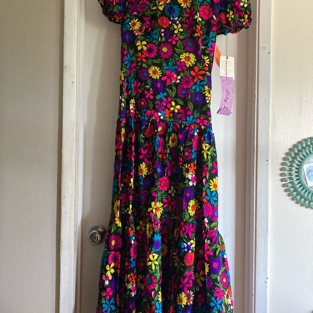Vintage floral dress